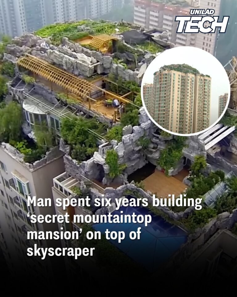 secret mountaintop mansion