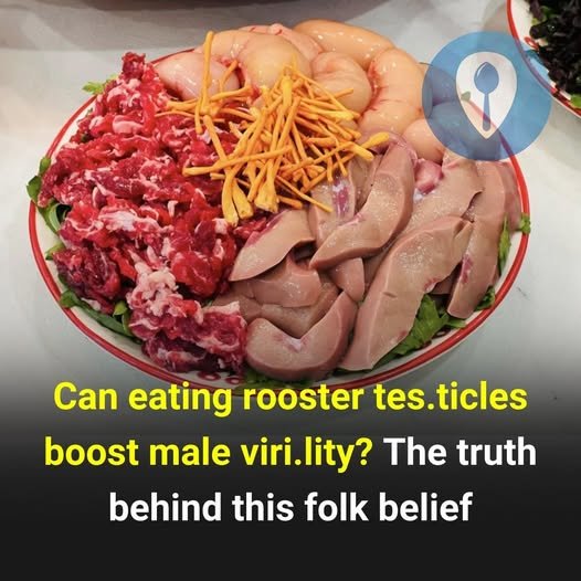 Eating Rooster